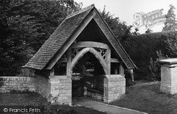 Lychgate Of St Swithun's Church c.1955, Bathford