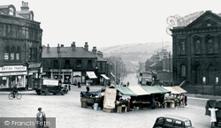 Market Place And Branch Road c.1955, Batley