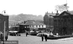 Market Place c.1955, Batley