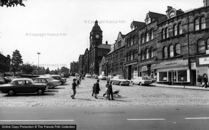 Photo of Batley, Market Square c.1965