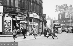 Shops In Commercial Street 1952, Batley
