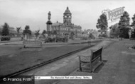 The Memorial Park And Library c.1965, Batley