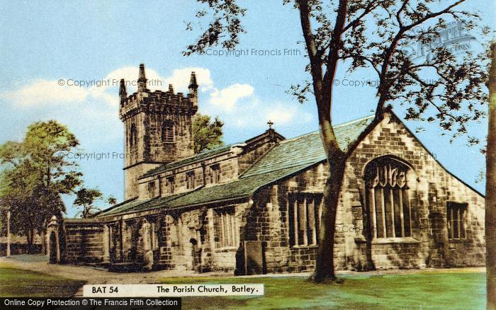 Photo of Batley, The Parish Church c.1965