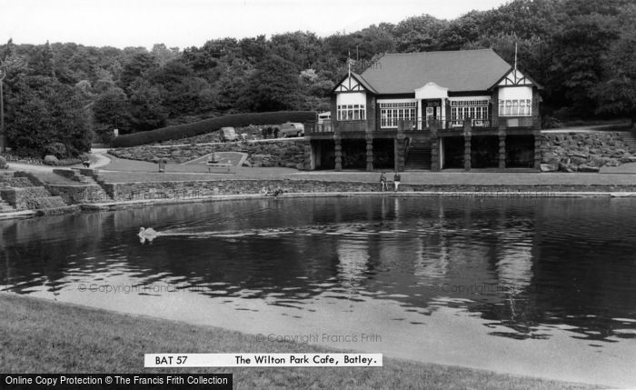 Photo of Batley, The Wilton Park Cafe c.1965