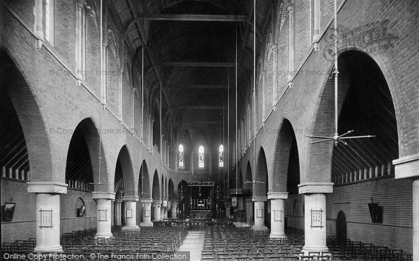 Photo of Battersea, Ascension Church Interior 1899