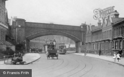Bridge Over Queenstown Road c.1909, Battersea