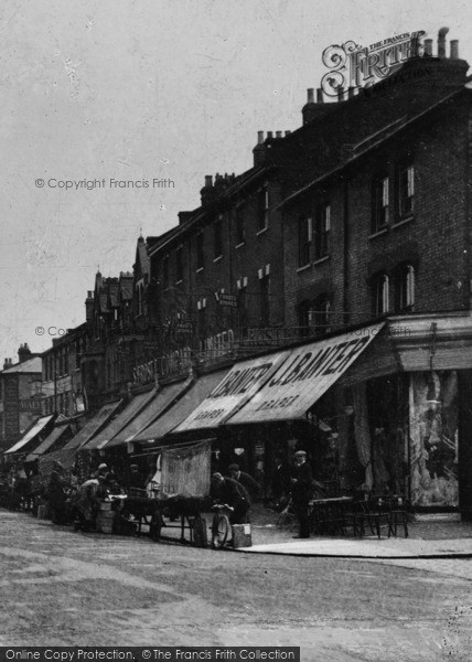 Photo of Battersea, Frost's Store, Northcote Road c.1905