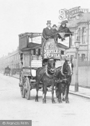Horse Bus c.1900, Battersea