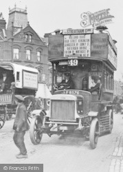Motor Bus c.1915, Battersea