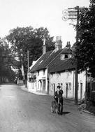 A Cyclist, Upper Lake 1910, Battle