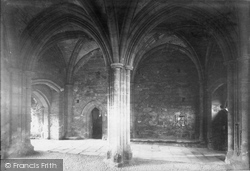 Abbey Gateway Interior 1910, Battle