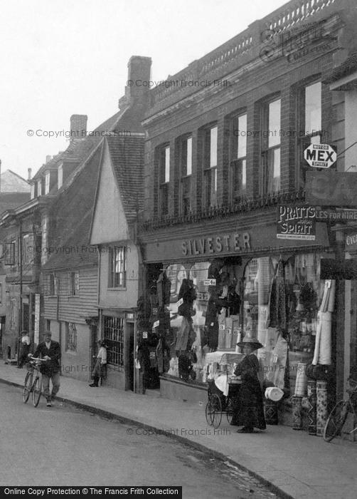 Photo of Battle, Silvester's Shop, High Street 1910