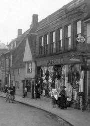 Silvester's Shop, High Street 1910, Battle