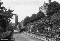 The Abbey, Lower Terrace 1910, Battle