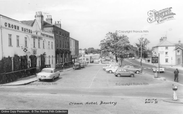 Photo of Bawtry, Crown Hotel c.1965