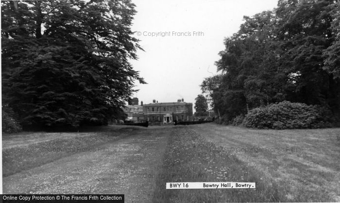 Photo of Bawtry, Hall c.1955