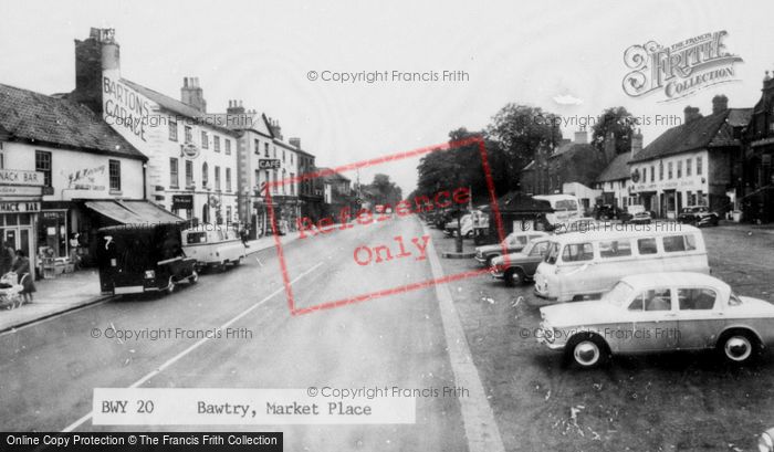 Photo of Bawtry, Market Place c.1960