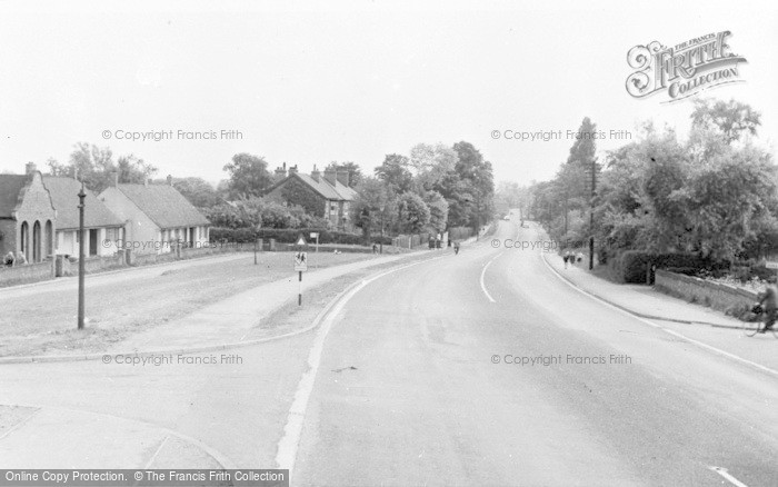 Photo of Bawtry, The Doncaster Road c.1955