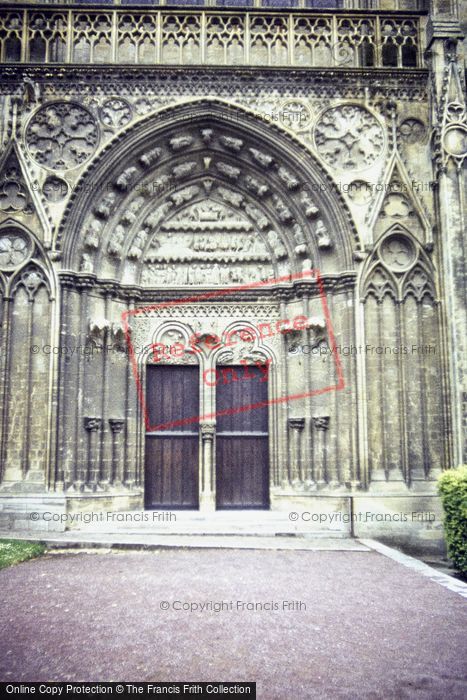 Photo of Bayeux, Cathedral, South Doorway 1984