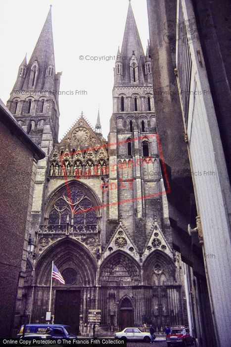 Photo of Bayeux, Notre Dame Cathedral 1984