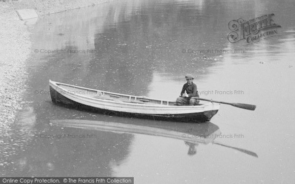 Photo of Beachley, Boy In Rowing Boat 1925