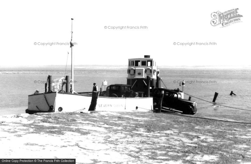 Beachley, the Ferry c1955