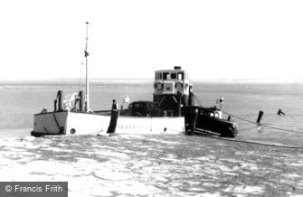 Beachley, the Ferry c1955