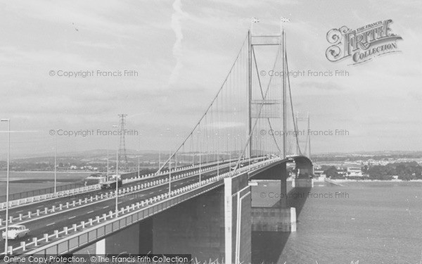 Photo of Beachley, The Severn Bridge c.1966
