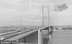 The Severn Bridge c.1966, Beachley
