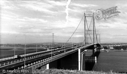 The Severn Bridge c.1966, Beachley