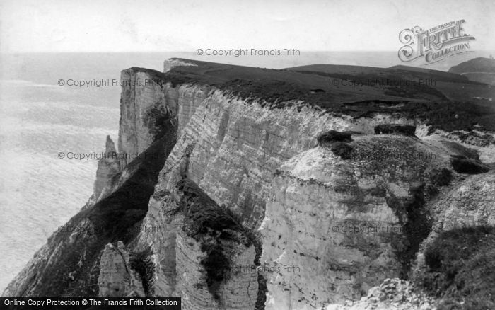 Photo of Beachy Head, 1892
