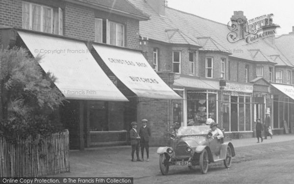 Photo of Beacon Hill, Grinstead Brothers Butchers 1914