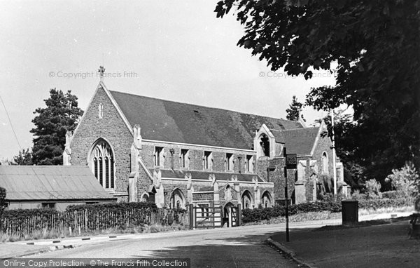 Photo of Beacon Hill, Parish Church Of St Alban c.1955