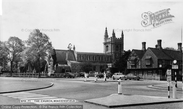 Photo of Beaconsfield, The Church c.1955