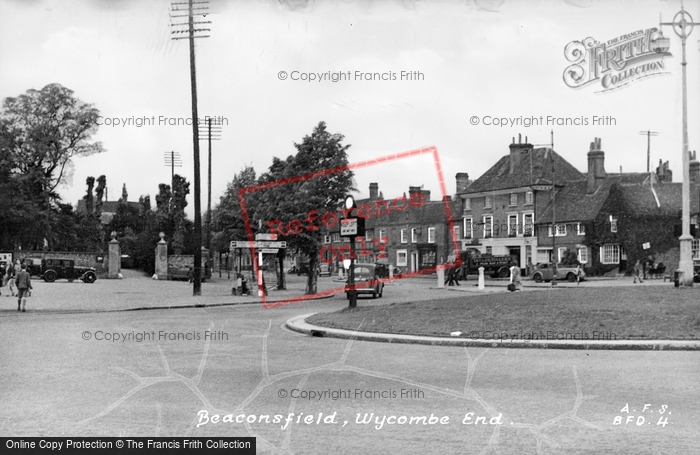 Photo of Beaconsfield, Wycombe End c.1950