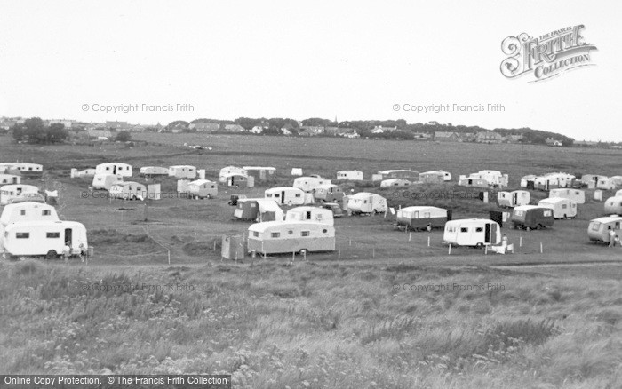 Photo of Beadnell, Caravan Camp c.1955
