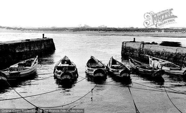 Photo of Beadnell, The Harbour c.1955