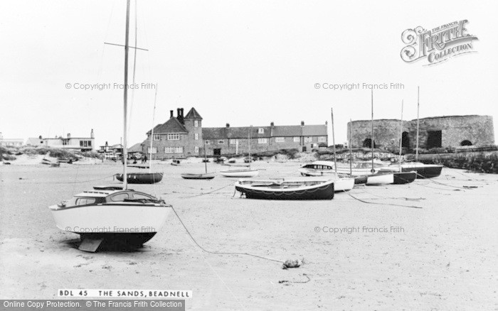 Photo of Beadnell, The Sands c.1960