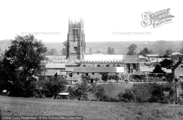 Photo of Beaminster, From South 1902