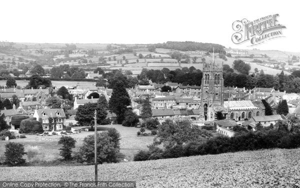 Photo of Beaminster, General View c.1960