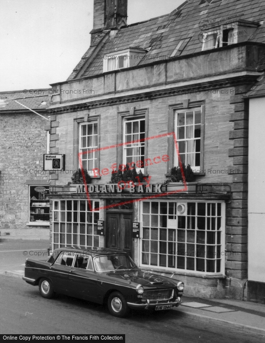 Photo of Beaminster, Midland Bank c.1965