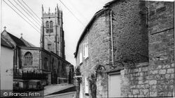 St Mary's Church c.1965, Beaminster