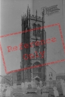 St Mary's Church West Front 1902, Beaminster