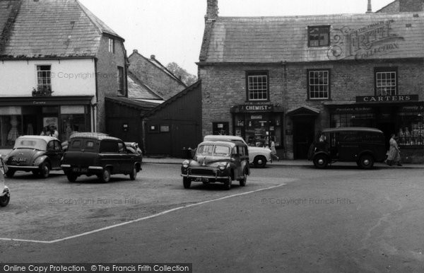 Photo of Beaminster, The Square Car Park c.1955