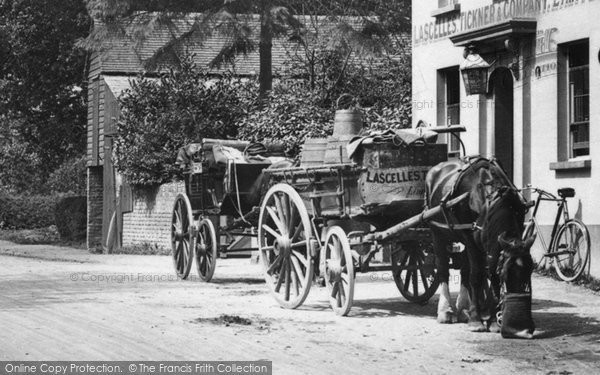 Photo of Beare Green, Horse And Cart 1909