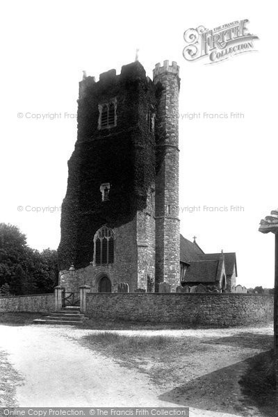 Photo of Bearsted, Holy Cross Church 1898