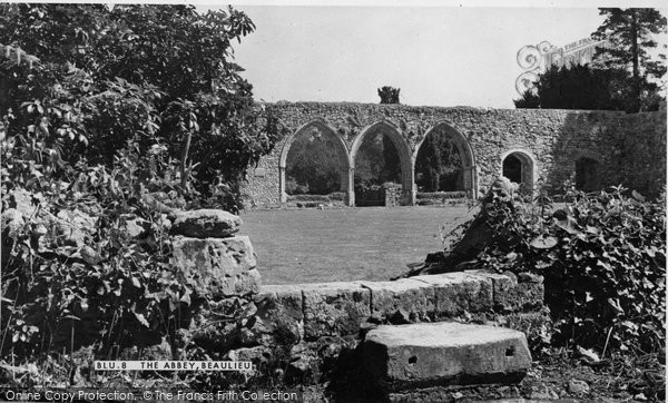 Photo of Beaulieu, Abbey c1960