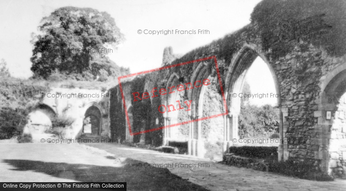 Photo of Beaulieu, Abbey, Chapter House Arches And Cloisters c.1920
