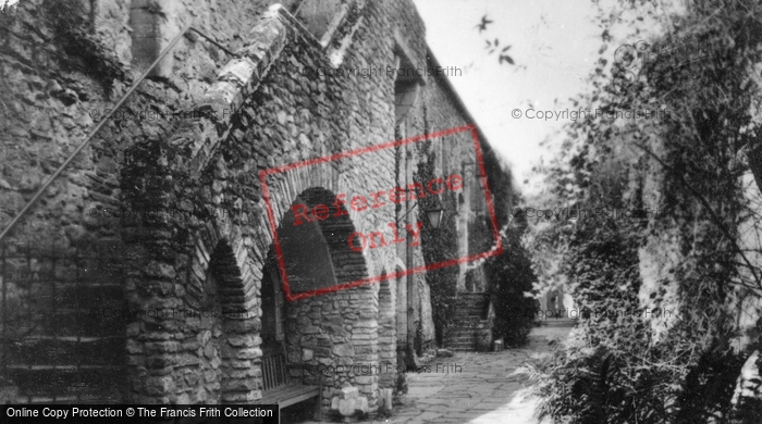 Photo of Beaulieu, Abbey, The Lane And Domus c.1920