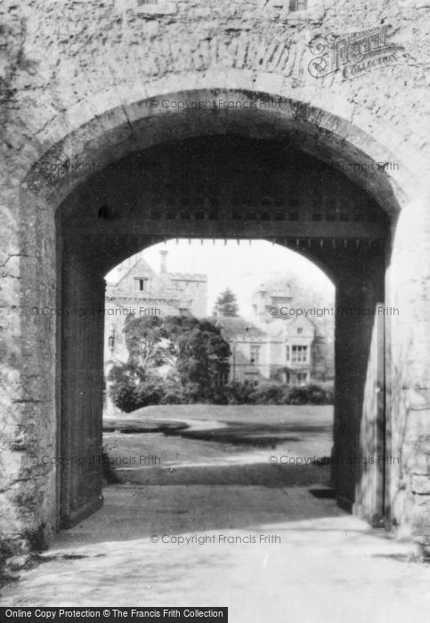 Photo of Beaulieu, Palace House Through Outer Gate c.1920